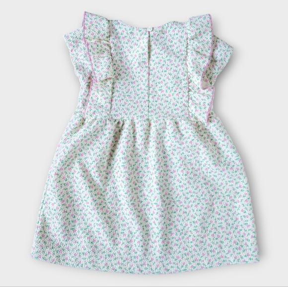 Zara 18-24 Months Pink Tulip Ruffle Dress - Picture 3 of 5